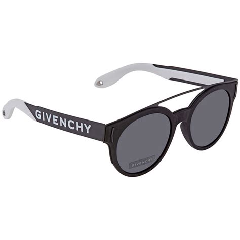 Givenchy GV7017NS Grey Blue Round Unisex Sunglasses GV 